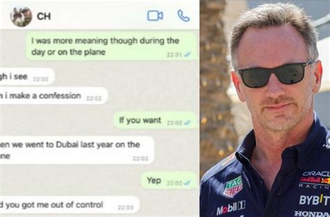 christian horner text messages leaked|Messages leaked hours after F1 boss Christian Horner cleared